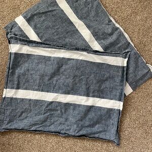 Tommy Hilfiger Blue and White Pillow SHAMS